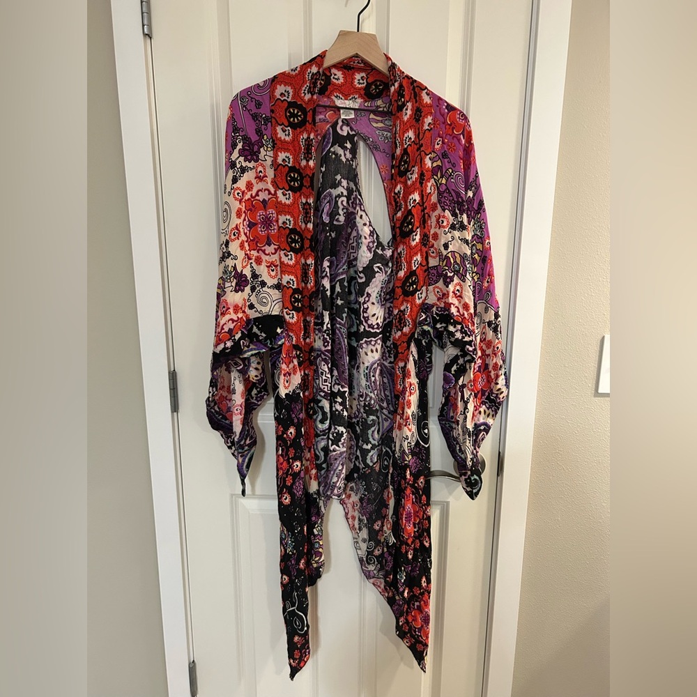 Butterfly kimono/swim cover up